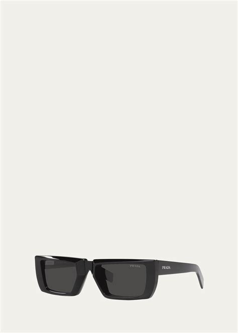 prada rectangular sunglasses|prada rectangle acetate sunglasses.